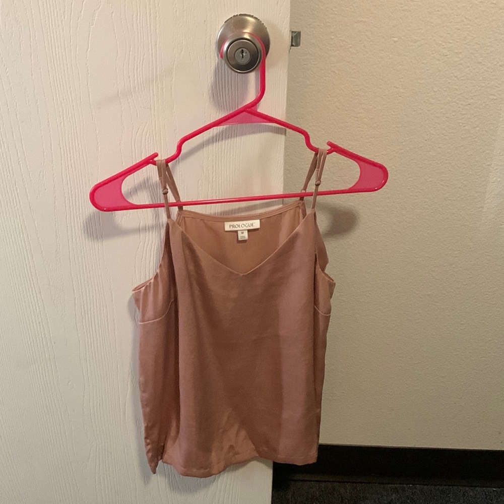 Light Pink tank top. Great condition. Size M. Brand: Prologue